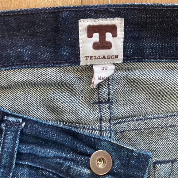 Tellason Elgin Jeans, heavily broken in - Picture 2 of 5